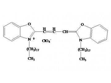 Fig. DiO(DiOC18(3)) structure formula