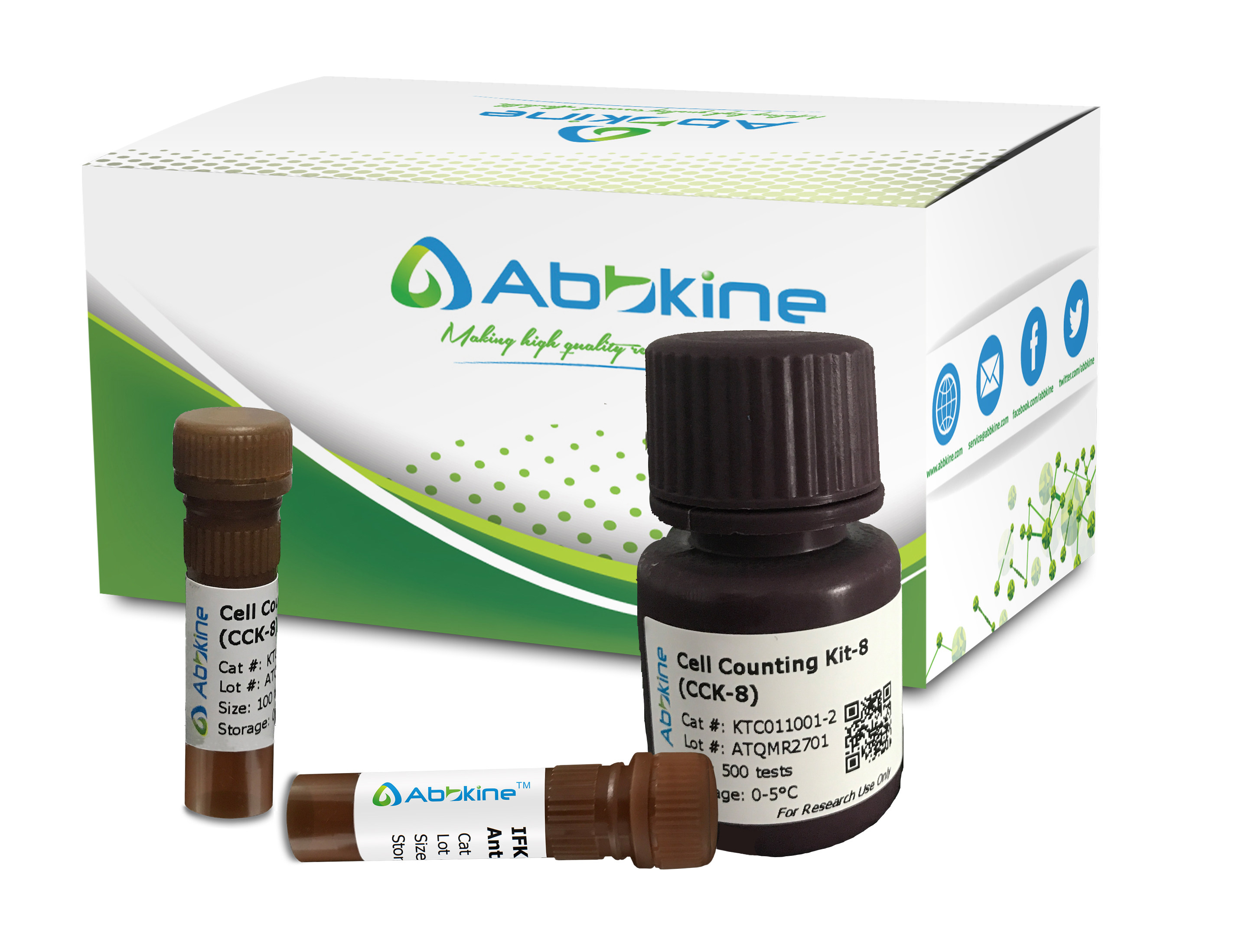 This is Abbkine's Cell Counting Kit-8 picture